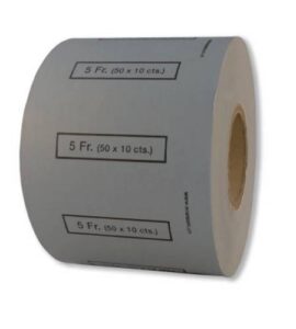 Bobine à encartoucher Francs Suisses