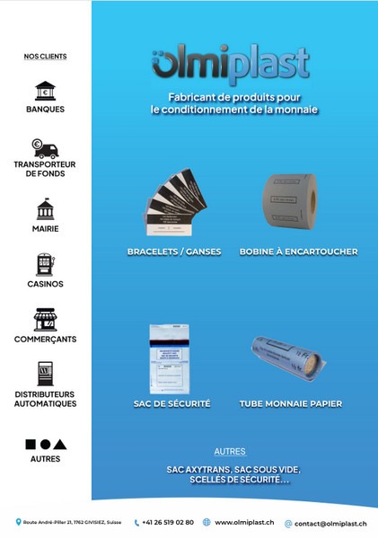 Conditionnement de la monnaie